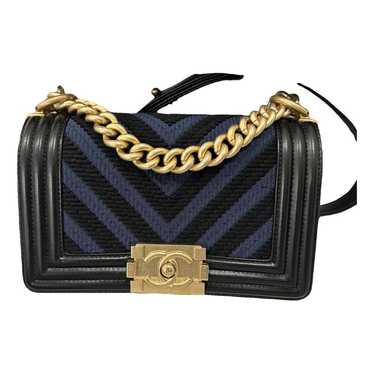 Chanel Boy cloth crossbody bag