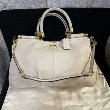 Coach Madison Leather Carrie handbag