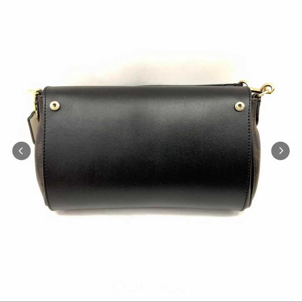 Coach Shoulder Bag Black Leather - image 2