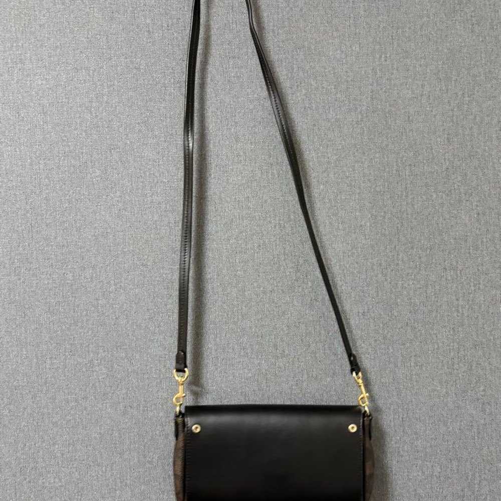 Coach Shoulder Bag Black Leather - image 4