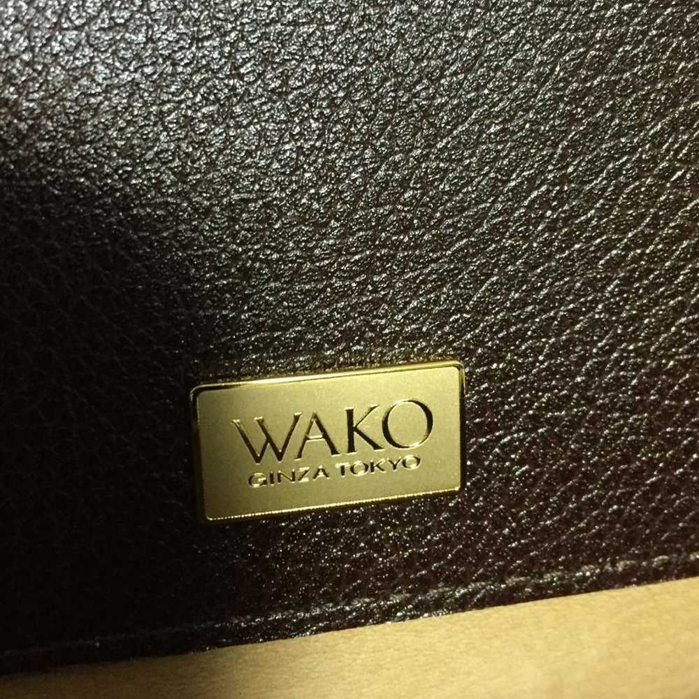 no29458 WAKO Genuine Leather Formal Handbag - image 12