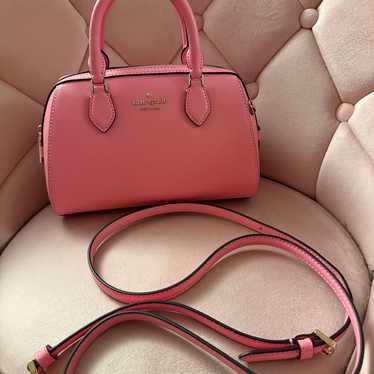 Pink Kate Spade Madison Small Duffle Satchel