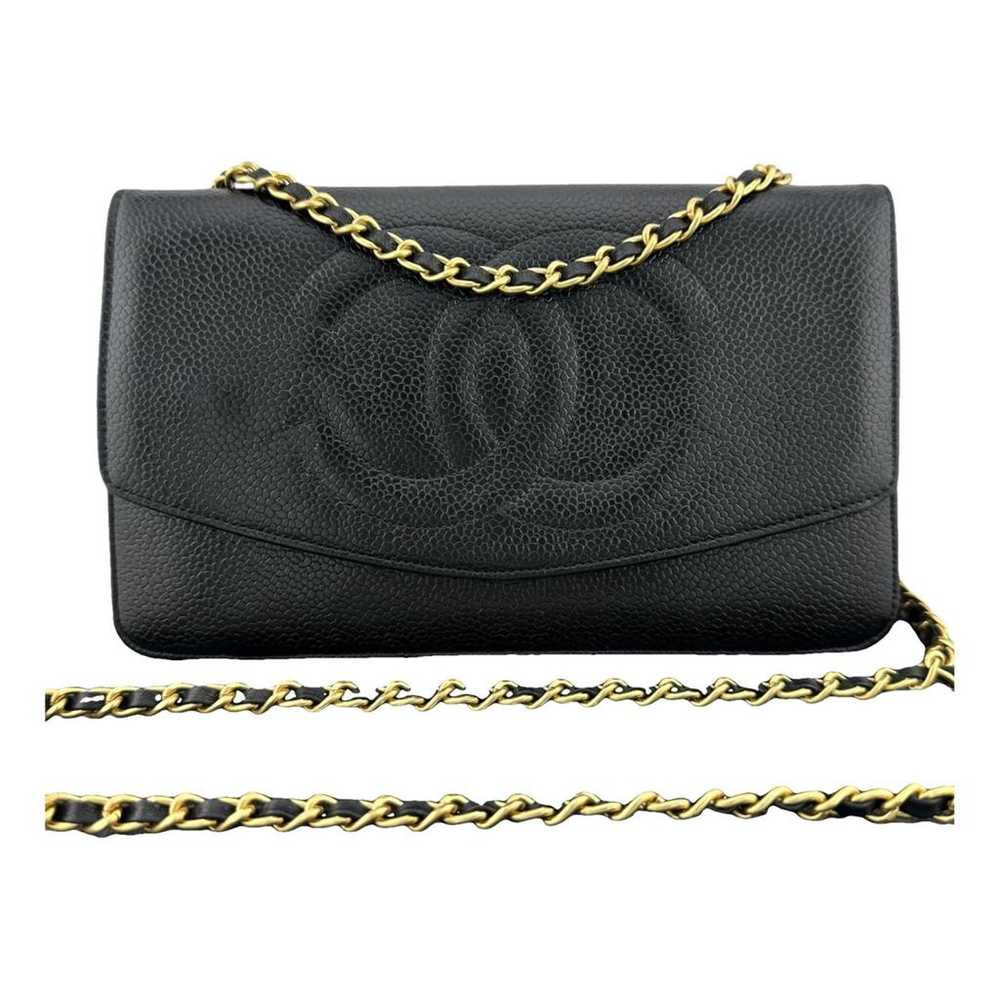 Chanel Wallet on Chain leather crossbody bag - image 1