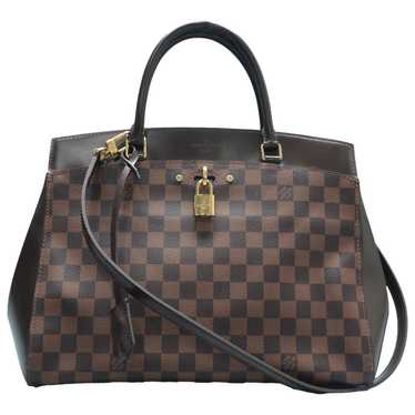 Louis Vuitton Rivoli leather satchel