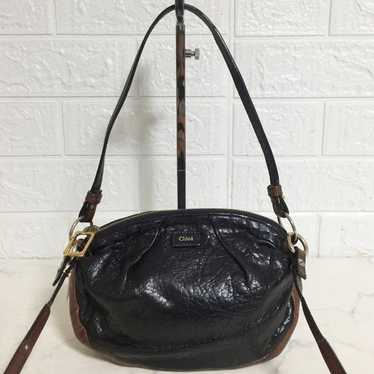 no29548 CHLOE Leather 2way Shoulder Bag