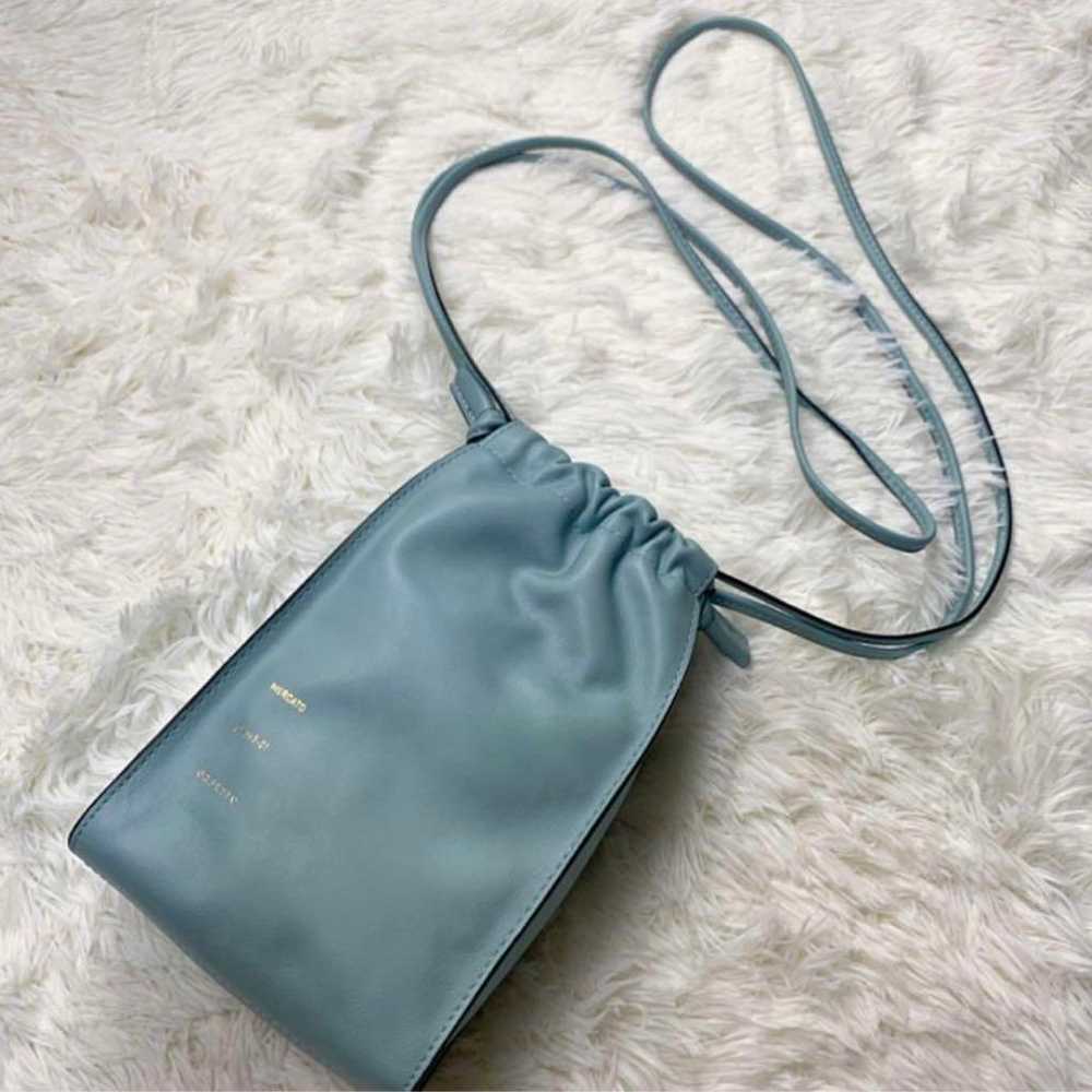 [ORSETTO] Orsetto Leather Drawstring Bag MERCATO - image 1