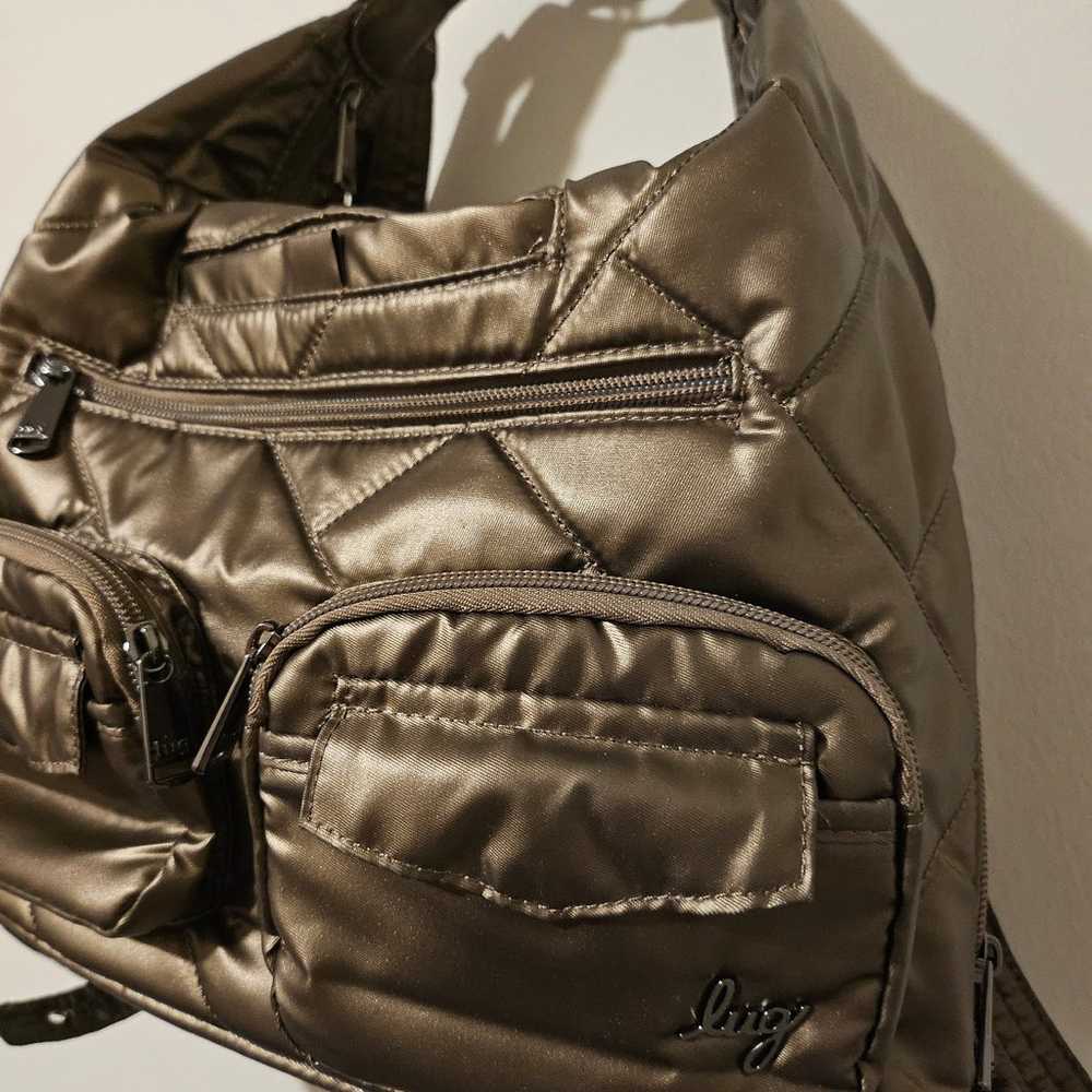 LUG - Zipliner 2 Convertible Hobo Bag (Metallic W… - image 6