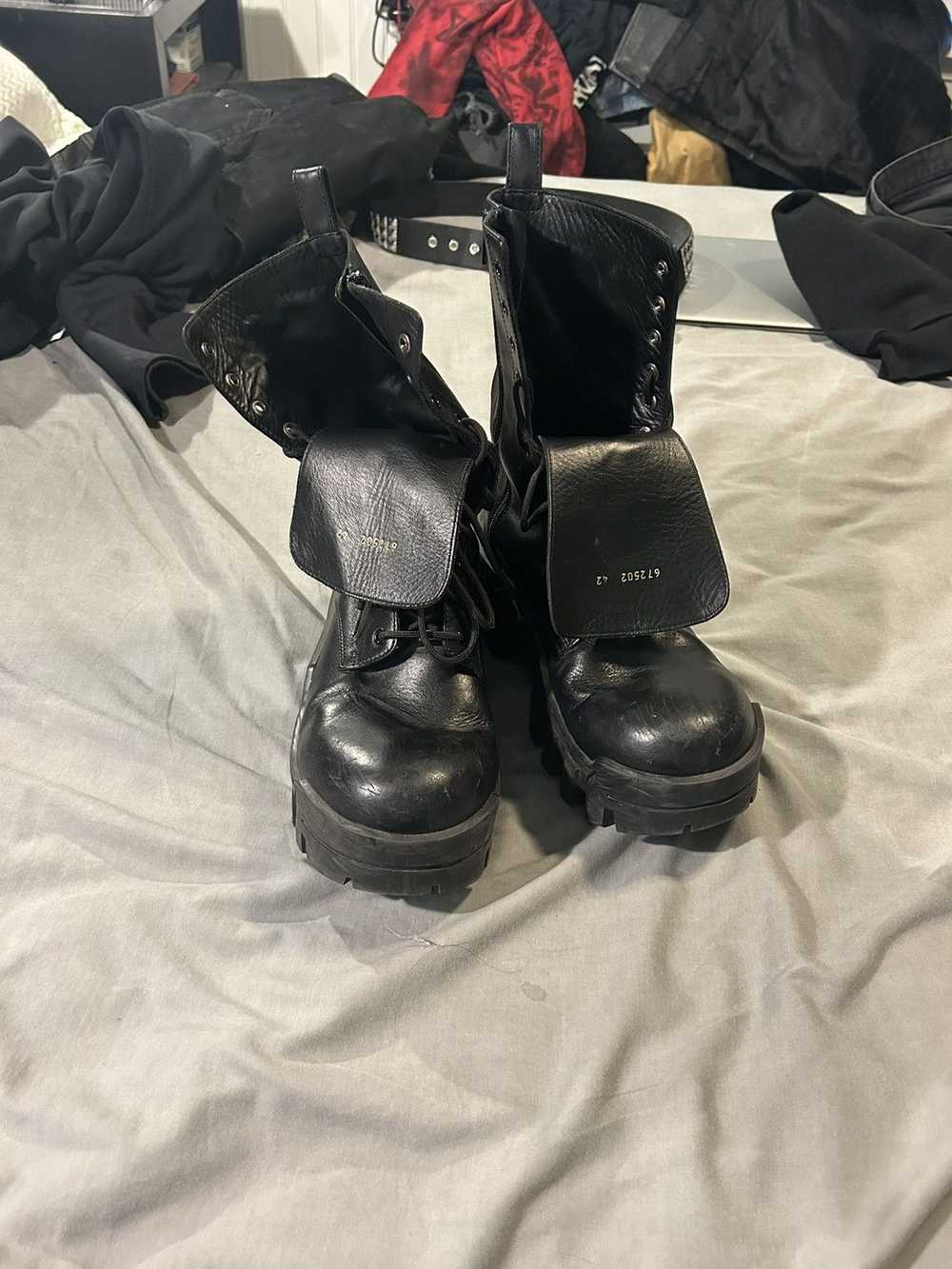 Balenciaga Balenciaga bulldozer boots - image 1