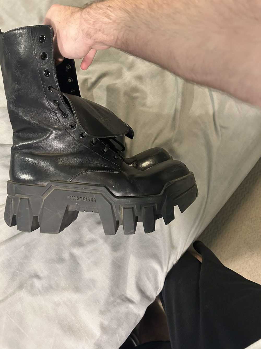 Balenciaga Balenciaga bulldozer boots - image 2