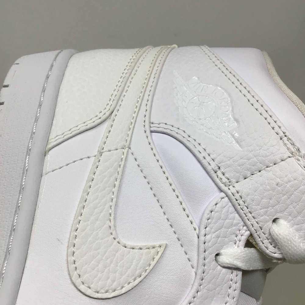 Jordan Brand Air Jordan 1 Mid Triple White 2020 - image 6