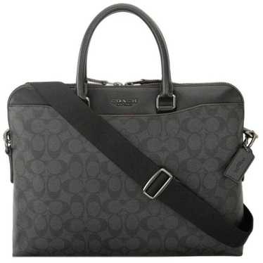 COACH 2WAY Briefcase Signature Canvas