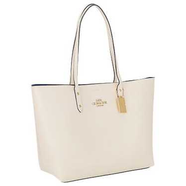 Coach white tote bag - image 1