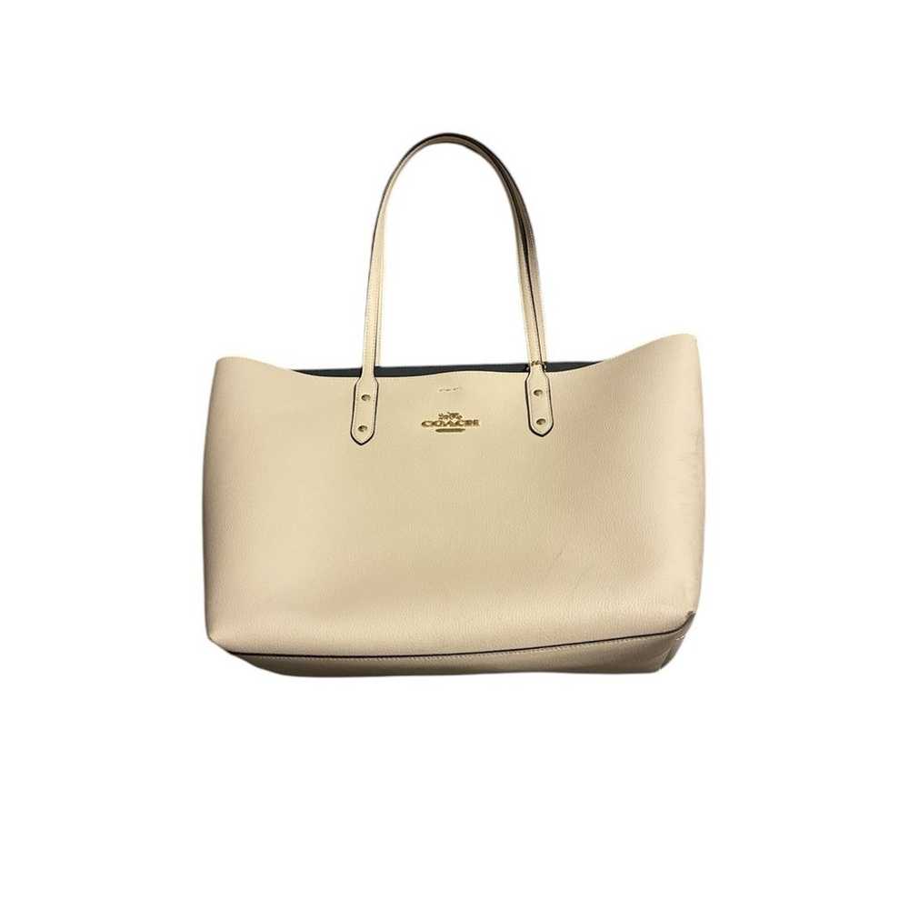 Coach white tote bag - image 2