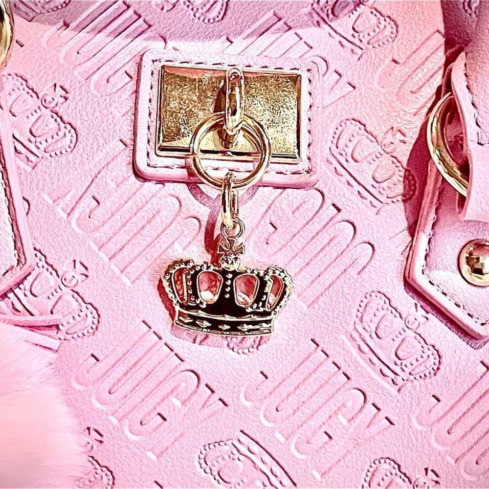 Juicy Couture Pink Handbag and Charm - image 3