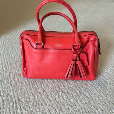 Coach Legacy orders Haley Satchel Coral