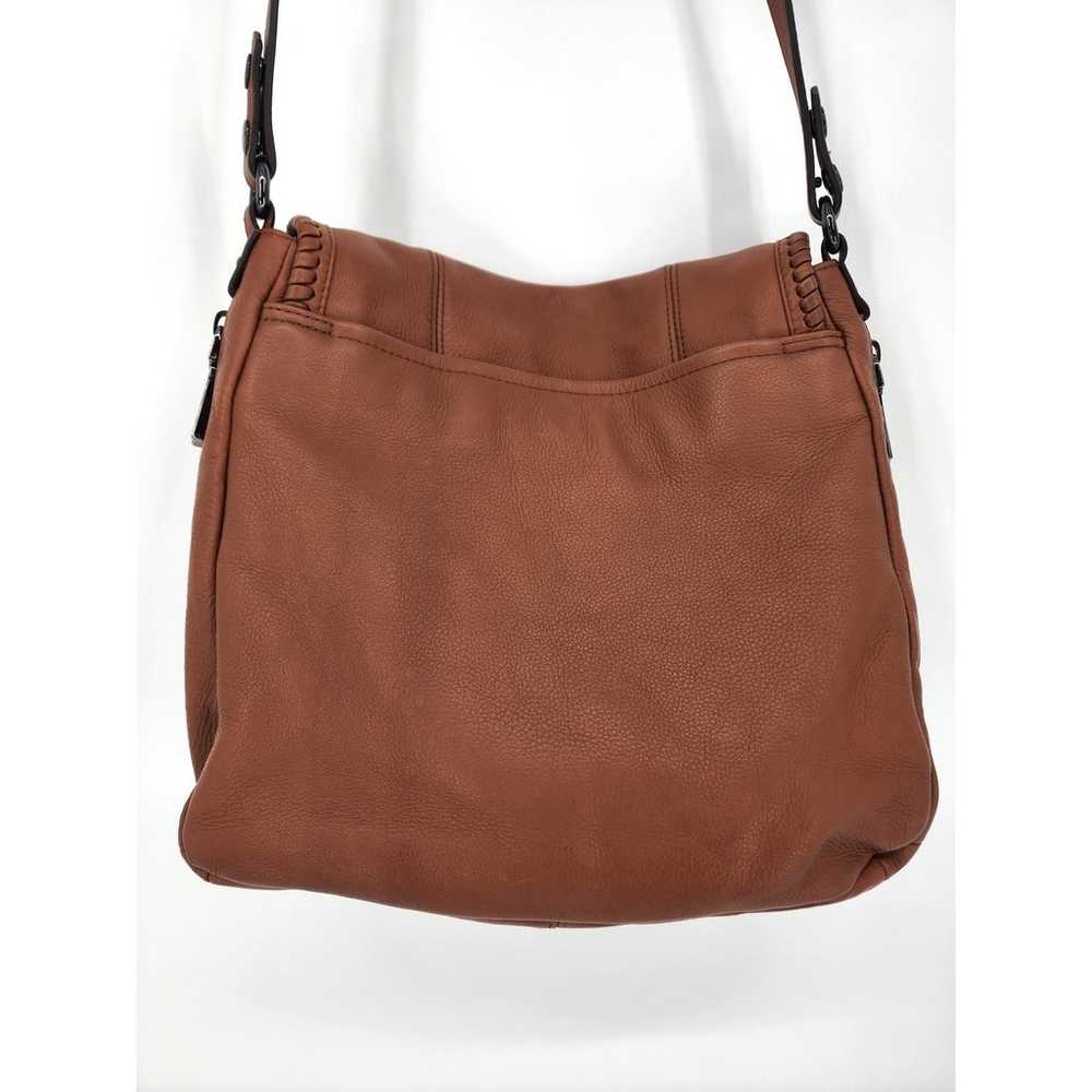 Aimee Kestenberg Large Tan Leather Shoulder Bag - image 10