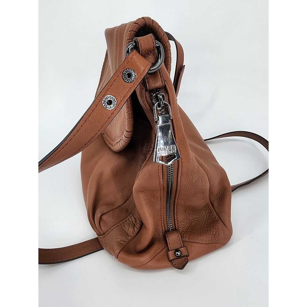 Aimee Kestenberg Large Tan Leather Shoulder Bag - image 11