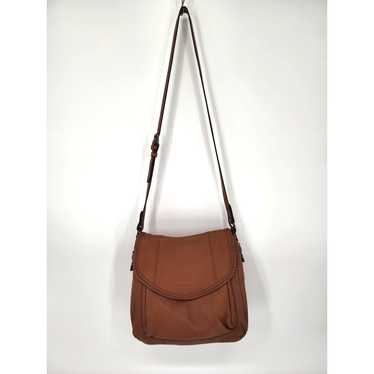 Aimee Kestenberg Large Tan Leather Shoulder Bag - image 1