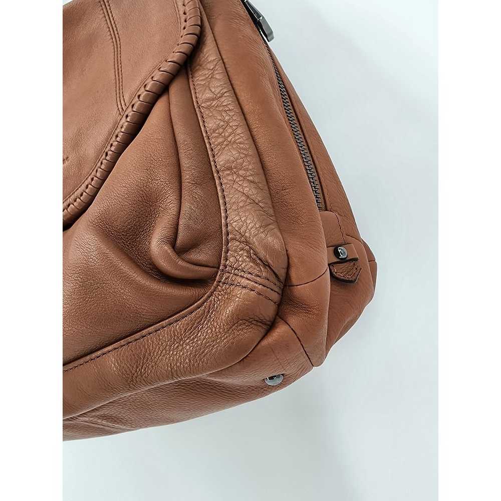 Aimee Kestenberg Large Tan Leather Shoulder Bag - image 6