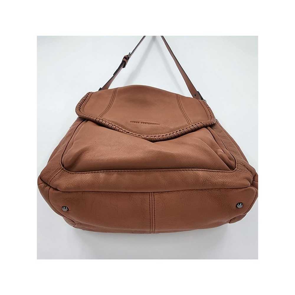 Aimee Kestenberg Large Tan Leather Shoulder Bag - image 7