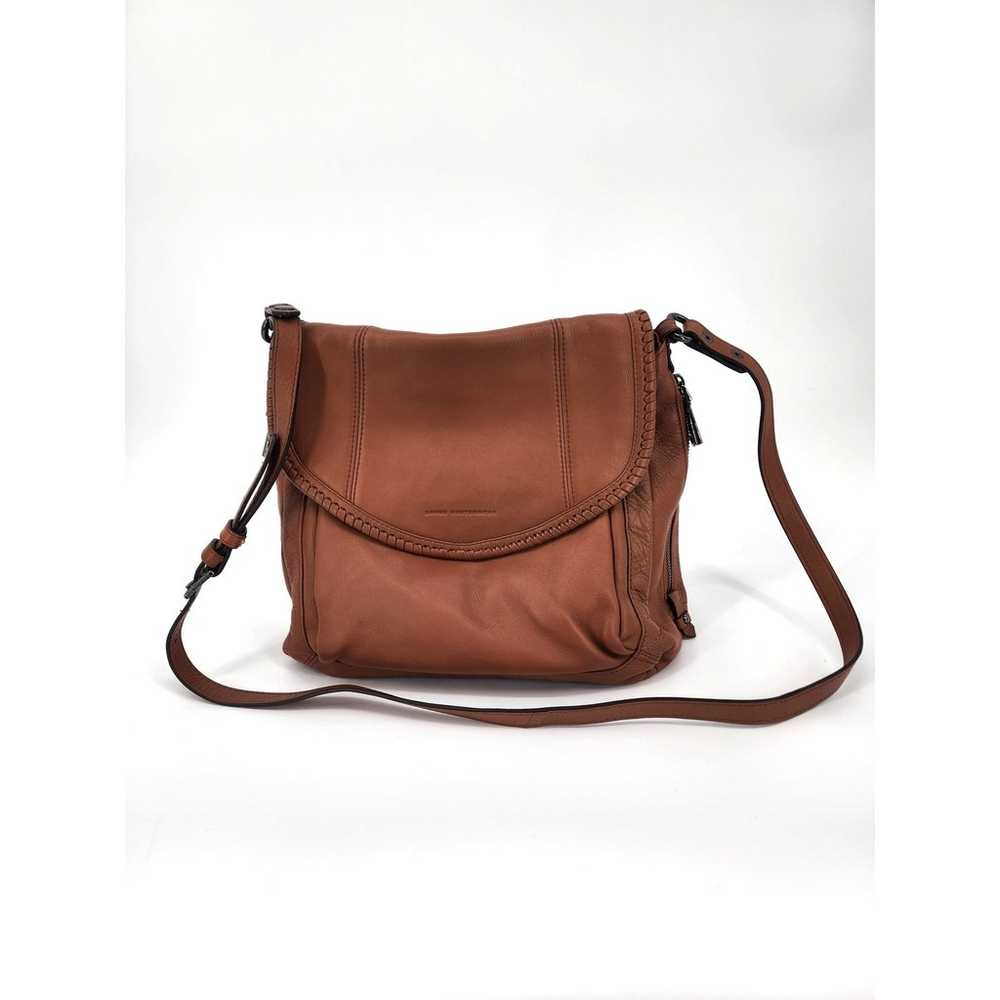 Aimee Kestenberg Large Tan Leather Shoulder Bag - image 9