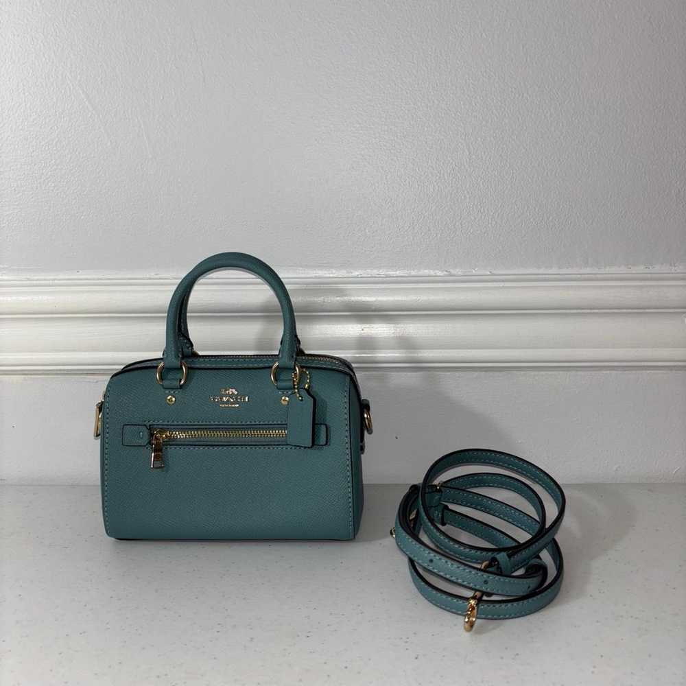 Coach mini rowan crossbody - image 4