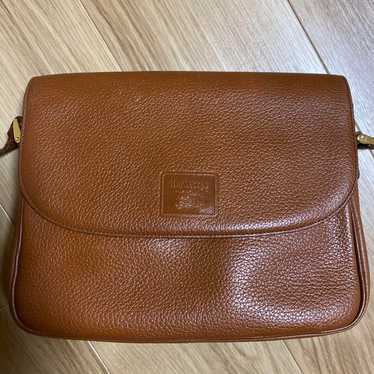 Burberry Brown Leather Shoulder Bag