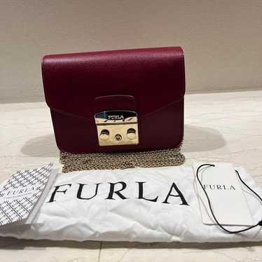 ☆Excellent condition☆ FURLA Metropolis Mini Chain 