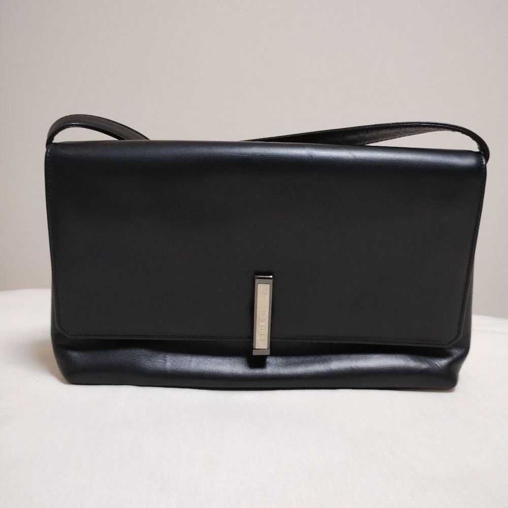 GIVENCHY Leather Shoulder Bag Black - image 1