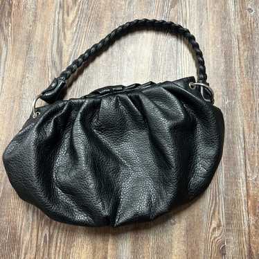 Vintage 90s Nine West black faux leather bag