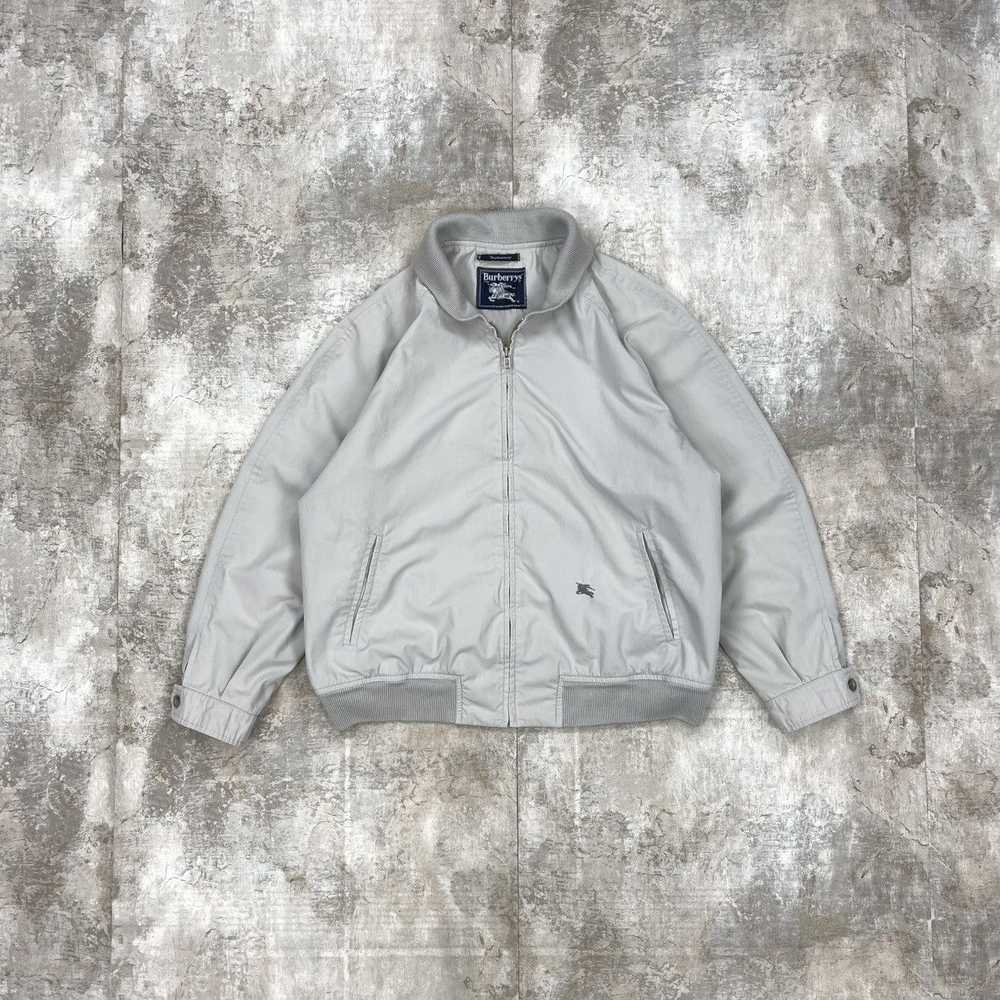 Burberry × Vintage BURBERRY LIGHT BOMBER JACKET G… - image 2