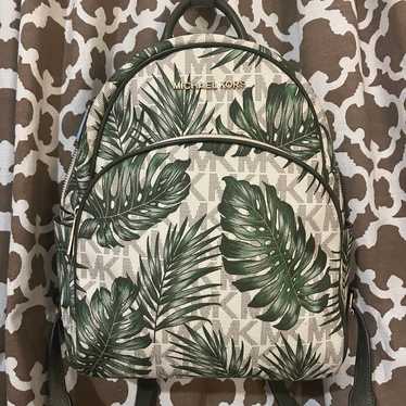 Michael Kors monstera backpack purse - image 1