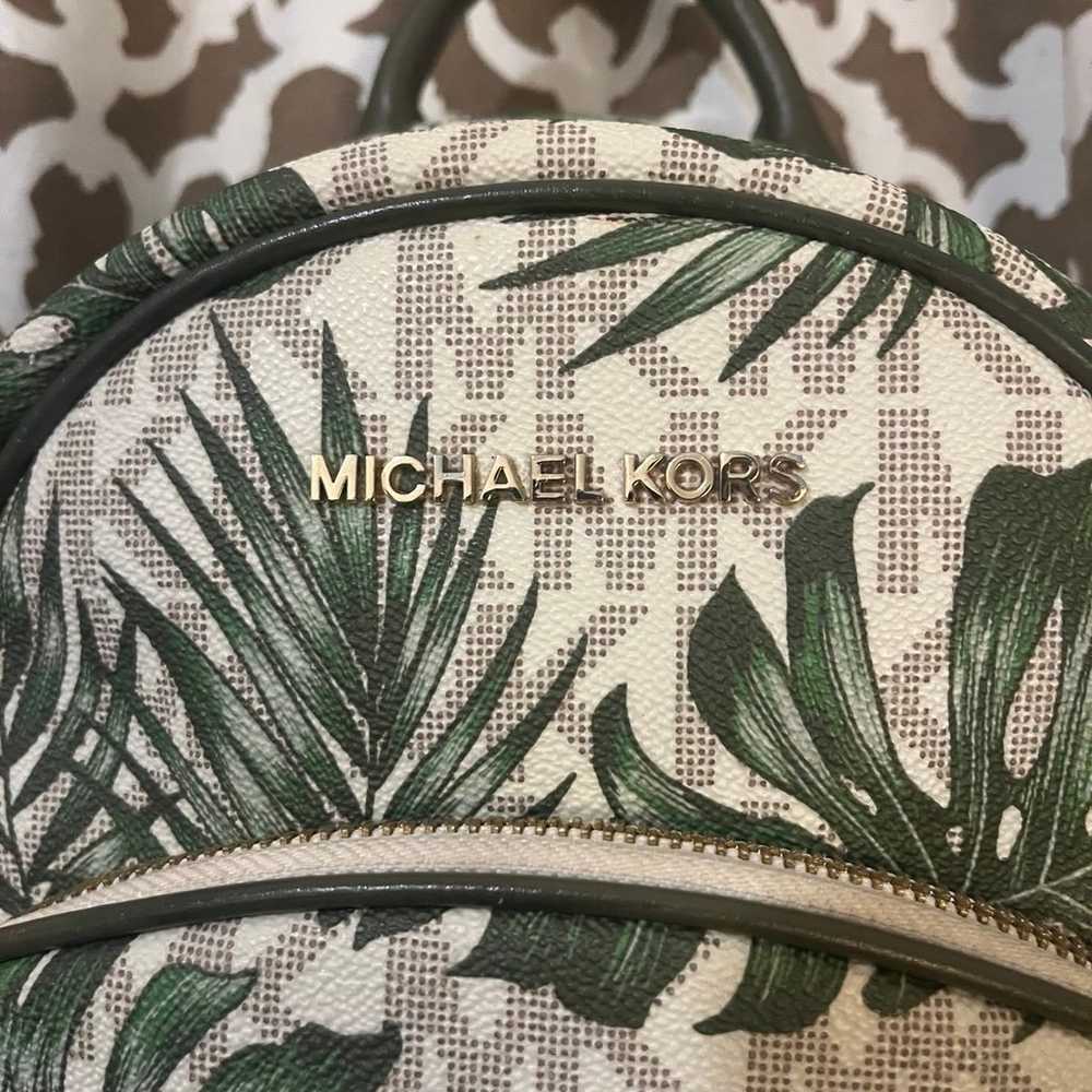 Michael Kors monstera backpack purse - image 2