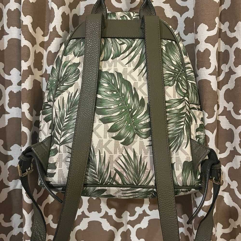 Michael Kors monstera backpack purse - image 6