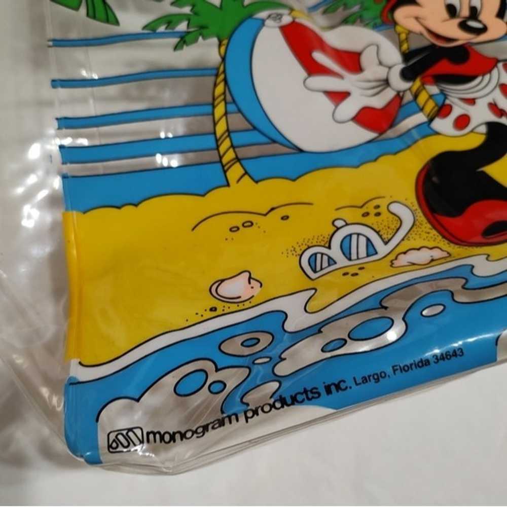 Vintage 90s Minnie Mouse Clear Beach Tote Bag - image 5