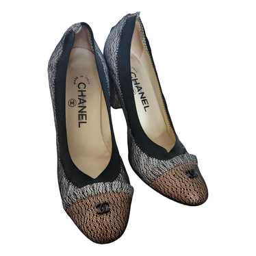 Chanel Cambon cloth ballet flats