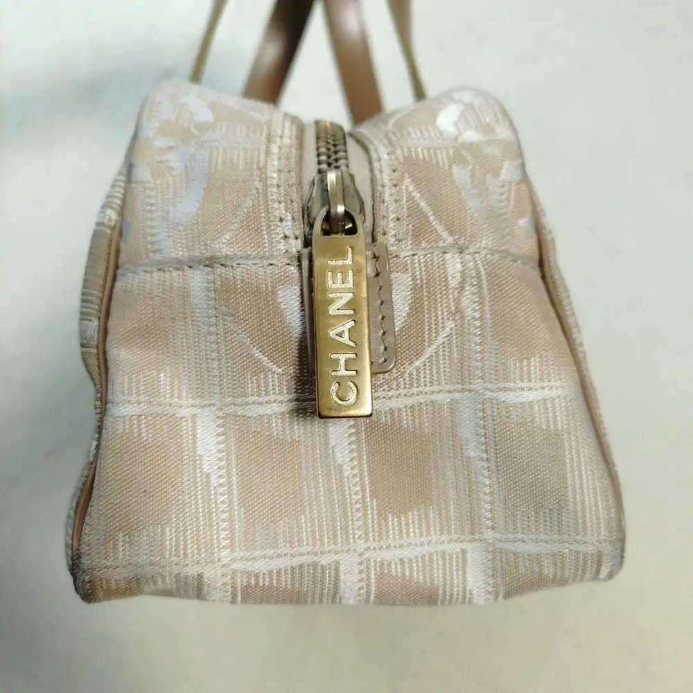 CHANEL Chanel Neutral Travel Line Handbag Tote Ba… - image 4