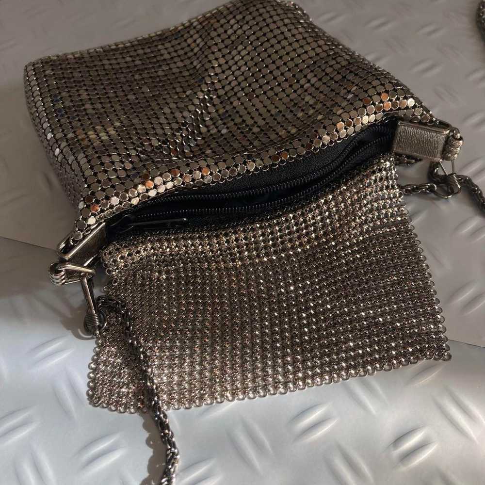 【Vintage/Second-Hand】Metal Mesh Shoulder Bag Part… - image 5