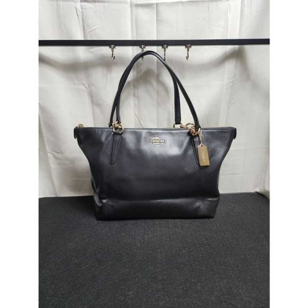 Coach Ava Crossgrain Leather Tote - image 1