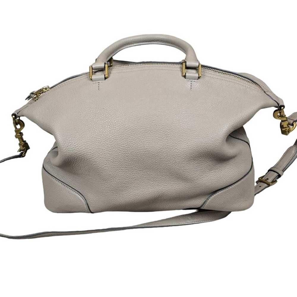 Tory Burch Top Handle Bag Beige Designer Purse - image 5