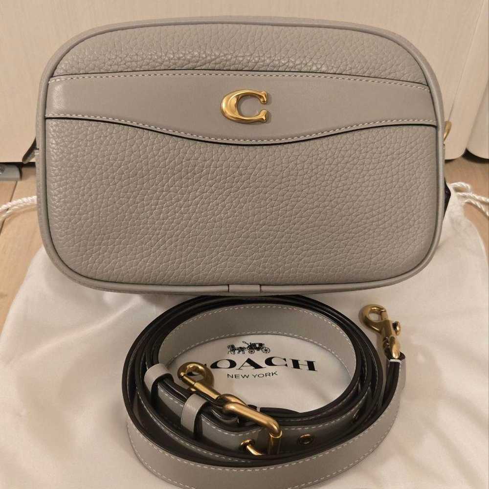 Coach camera bag, gray, excellent condition. - image 1