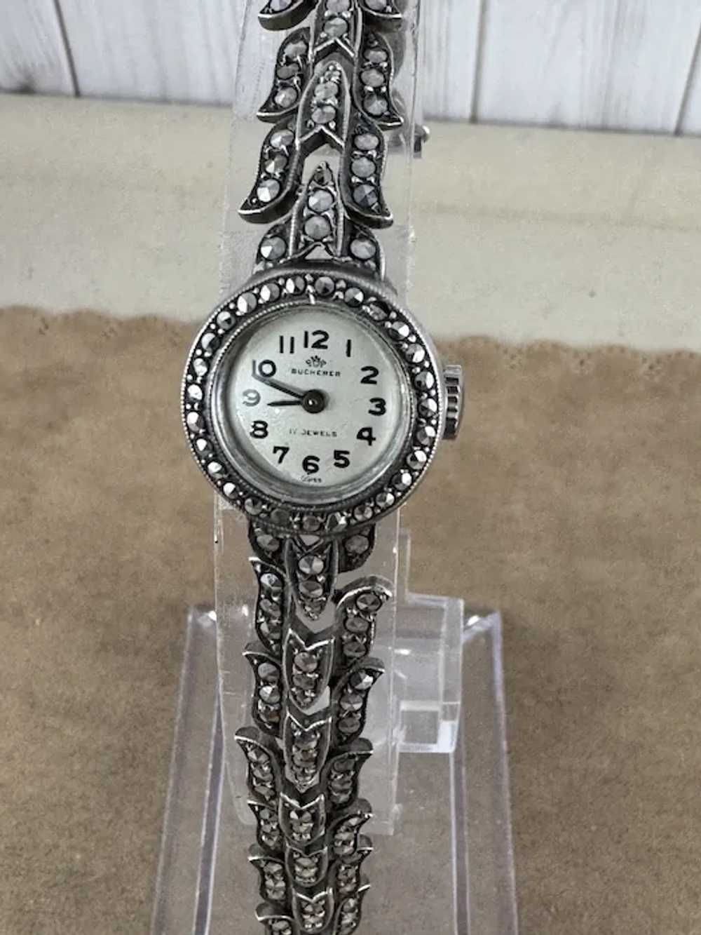 Fabulous Vintage 1940's Bucherer Ladies Wrist Wat… - image 2