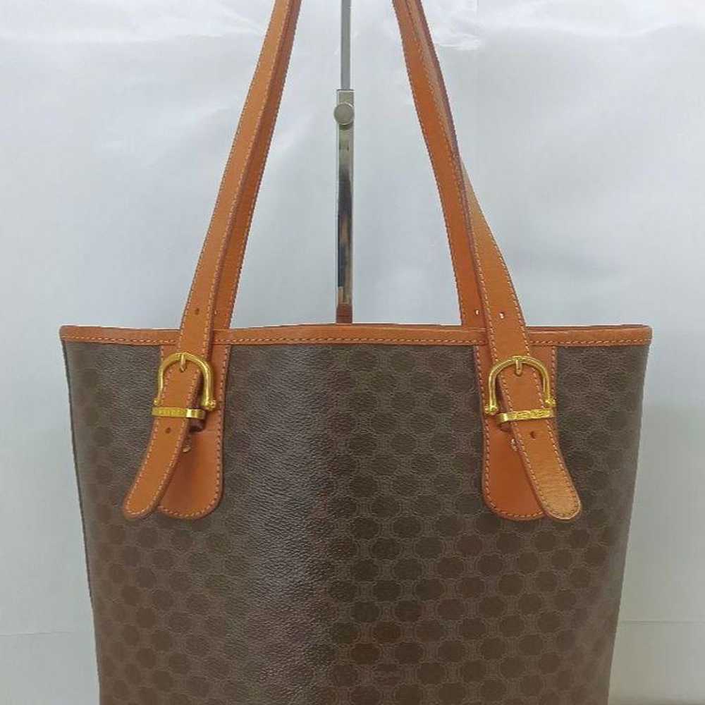 AJM10 Celine Extremely Beautiful Macadam Handbag … - image 2