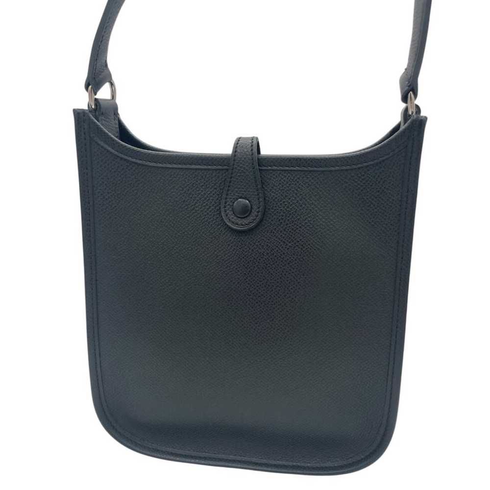 Hermès Mini Evelyne leather handbag - image 3