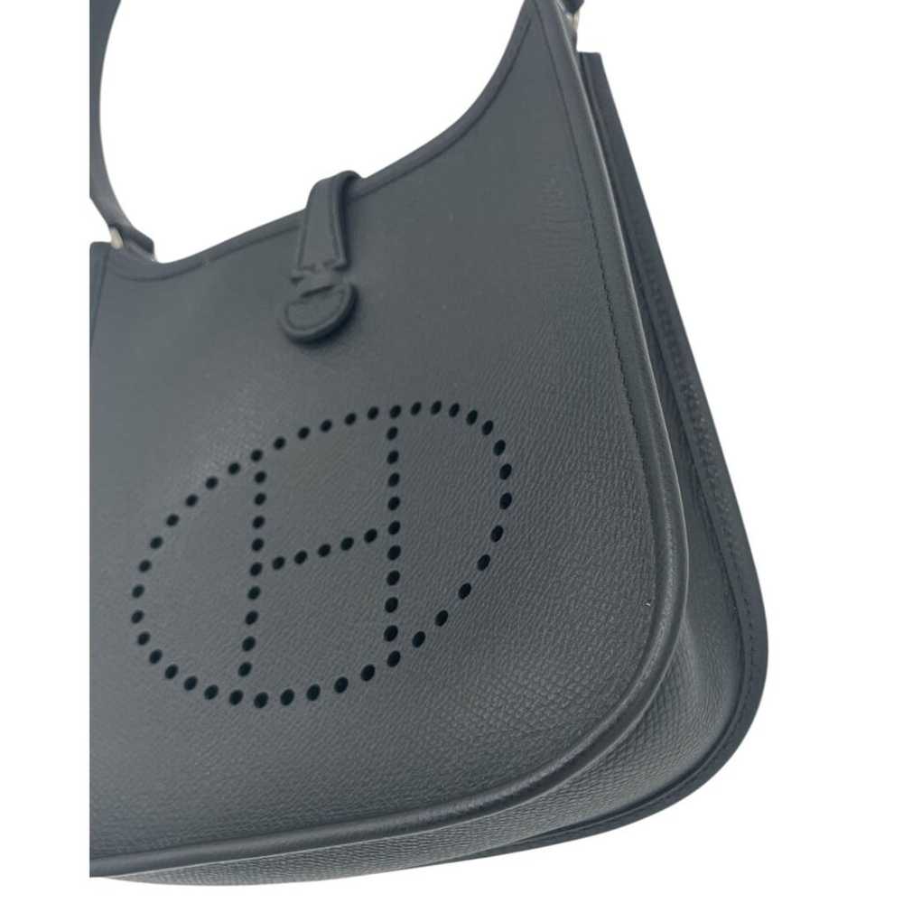 Hermès Mini Evelyne leather handbag - image 5