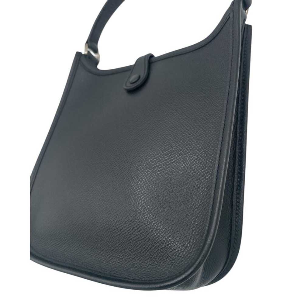 Hermès Mini Evelyne leather handbag - image 8