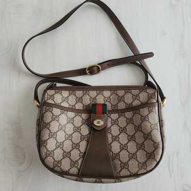 Gucci Shoulder Bag Beige GG Pattern - image 1