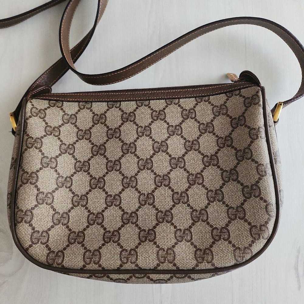 Gucci Shoulder Bag Beige GG Pattern - image 3