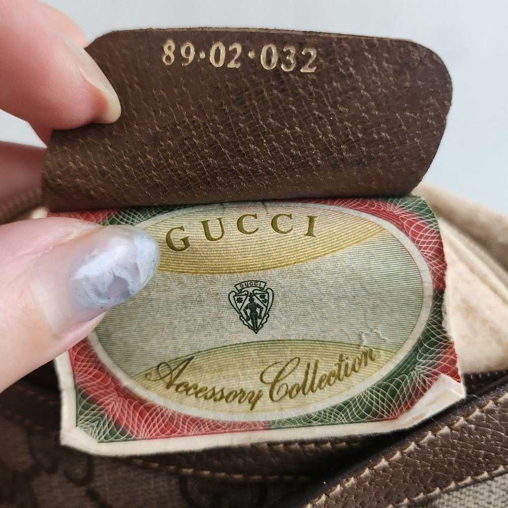 Gucci Shoulder Bag Beige GG Pattern - image 6