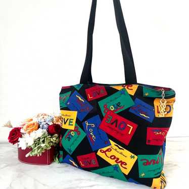 [YSL] Yves Saint Laurent Colorful Tote Bag Should… - image 1